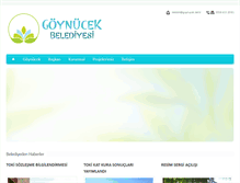 Tablet Screenshot of goynucek.bel.tr